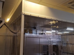Mobiele cleanroom voor halfgeleiderapplicatie