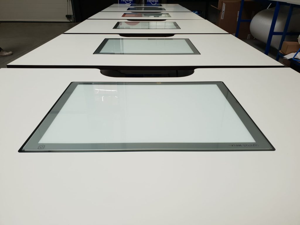 Special inspection tables for Veco Precision