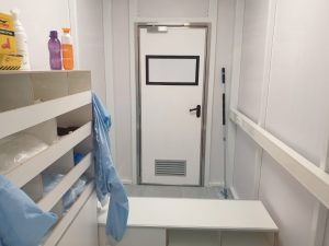 Hardwall cleanroom grade 2 en 4 cleanroom verpakken