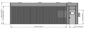 Hardwall cleanroom grade 2 en 4 cleanroom verpakken