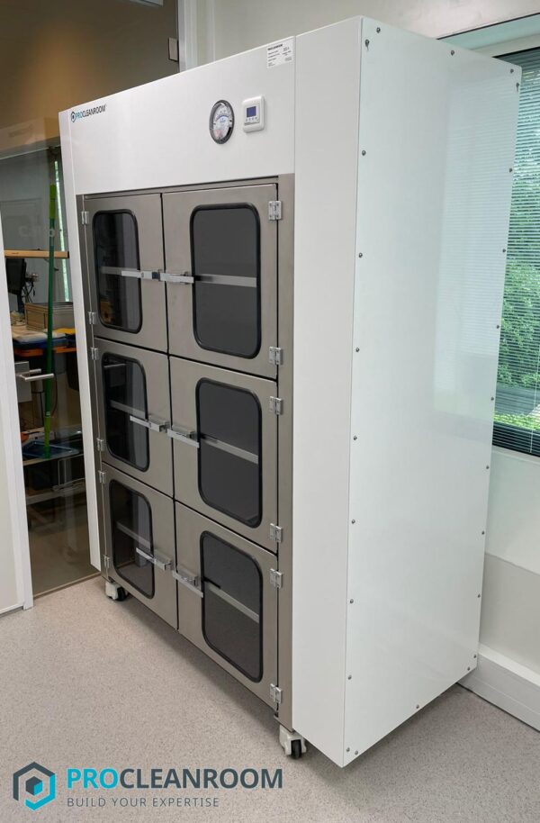ProCleanroom Clean air storage cabinet