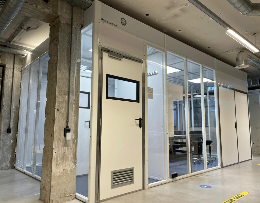 Modulaire hardwall cleanroom Nobleo Technology