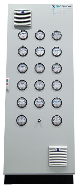 Modulaire Softwall cleanroom controller