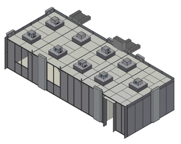 Hittech MODULAR HARDWALL CLEANROOM - HITTECH BIHCA BV - Procleanroom.com